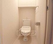 広めのトイレでゆったり・