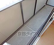 南東向きバルコニです。