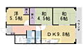 ロイヤルハイツ4階6.4万円