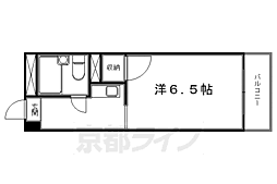 ハイツタケイチ 1Kの間取図画像