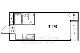 京都府京都市右京区山ノ内大町（賃貸マンション1K・3階・16.15㎡） その2