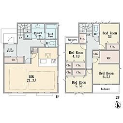 物件画像 荏田北3　新築分譲住宅　全2棟