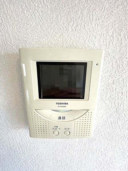 TVモニター付きインターホンで、訪問者が分かり安心です。