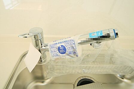 浄水器一体型水栓で、いつもクリーンなお水を。