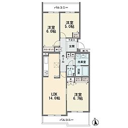 間取図画像 3LDK
