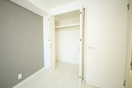 全室収納付きで、お部屋がスッキリ片付きそうですね♪