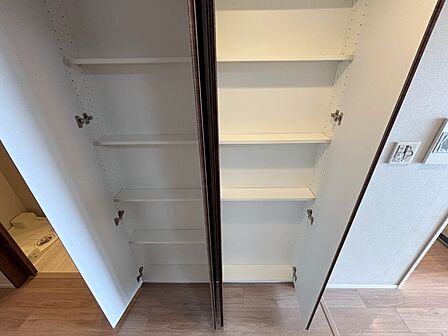 収納が充実しているので、お部屋がスッキリ片付きそうですね♪