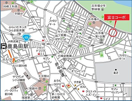 神奈川県川崎市幸区古市場1丁目7−1
