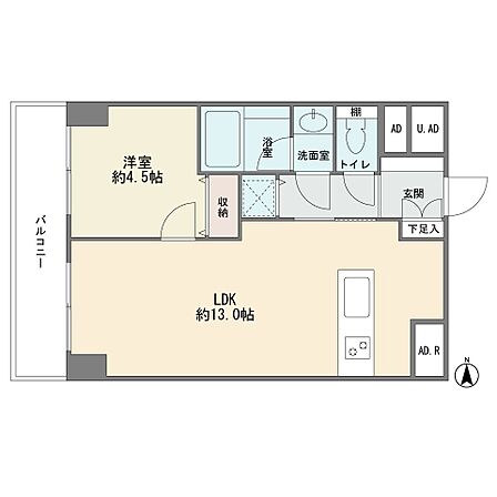 3階部分の西向き ワイドバルコニー 1LDK カウンターキッチン 新規フルリフォーム済み エレベータ有り 総戸数187戸 蒲田駅徒歩2分です