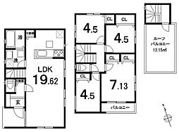 物件画像 新築戸建　入間市扇町屋2丁目(全3棟)