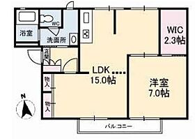 シャンティーB棟 202 ｜ 山口県下関市秋根南町2丁目（賃貸アパート1LDK・2階・51.87㎡） その2