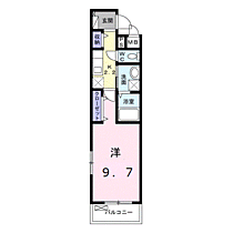 グランドールIII 307 ｜ 山口県下関市新垢田東町1丁目（賃貸アパート1K・3階・31.21㎡） その2