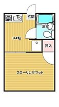 豊永ハイツ 202 ｜ 山口県下関市吉見新町2丁目（賃貸アパート1K・2階・20.00㎡） その2