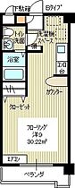 ヒルズスカイポートマンション 203 ｜ 山口県下関市大学町4丁目（賃貸マンション1K・2階・30.25㎡） その2