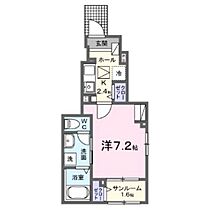 ピンズ下関II 101 ｜ 山口県下関市綾羅木新町1丁目（賃貸アパート1K・1階・29.72㎡） その2