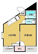 ハイツアピア 105 ｜ 山口県下関市山の田東町（賃貸アパート1LDK・1階・32.44㎡） その2