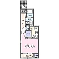 アンカンシエル 105 ｜ 山口県下関市栄町（賃貸アパート1K・1階・33.20㎡） その2