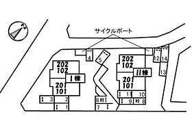 シャーメゾンオルセI棟 102 ｜ 山口県下関市山の田南町（賃貸アパート1LDK・1階・51.04㎡） その16