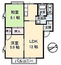 レンドヴィラ910 101 ｜ 山口県下関市秋根南町2丁目（賃貸アパート2LDK・1階・51.60㎡） その2