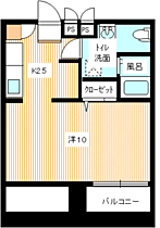 ユニゾン長府 503 ｜ 山口県下関市長府松小田本町（賃貸マンション1K・5階・30.42㎡） その2