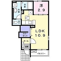 プラティークII 103 ｜ 山口県下関市長府黒門東町（賃貸アパート1LDK・1階・36.24㎡） その2