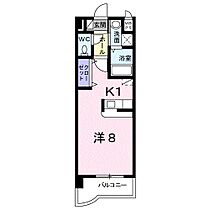 グランツ 405 ｜ 山口県下関市稗田町（賃貸マンション1R・4階・30.94㎡） その2