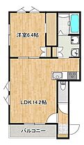 カテリーナ医大通り 1101 ｜ 山口県宇部市西小串1丁目（賃貸アパート1LDK・1階・48.32㎡） その2