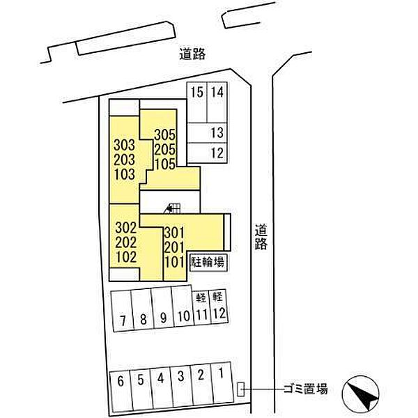 セントラルヒルズ 203｜山口県宇部市中央町1丁目(賃貸アパート1R・2階・46.83㎡)の写真 その1