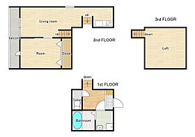 LFB　APARTMENT東新川 203 ｜ 山口県宇部市東新川町（賃貸アパート1LDK・2階・36.36㎡） その2