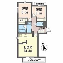 シャーメゾンＤＡＩ 308 ｜ 山口県防府市車塚町（賃貸マンション2LDK・3階・60.72㎡） その2