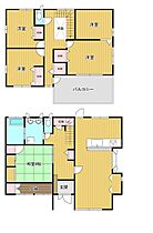 台道貸家 1 ｜ 山口県防府市台道（賃貸一戸建4SLDK・--・152.24㎡） その2