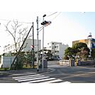 中学校「防府市立佐波中学校まで3300m」