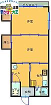 真浦アパート  ｜ 長崎県長崎市銭座町（賃貸アパート2K・1階・35.00㎡） その2