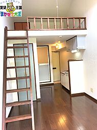 長崎電気軌道1系統 八千代町駅 徒歩2分の賃貸アパート 2階ワンルームのリビング/ダイニング