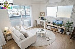 メゾンド泉 2階ワンルームのリビング/ダイニング