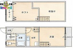 ハイムセレクト1 1SKの間取図画像