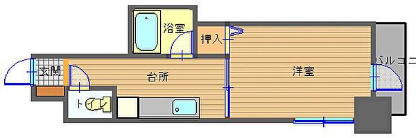 ル　クロ　デ　ソンス ｜長崎県長崎市油屋町(賃貸マンション1K・5階・21.80㎡)の写真 その2