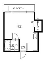 後藤コートヒル 302 ｜ 長崎県長崎市桜馬場1丁目（賃貸マンション1R・3階・21.45㎡） その2