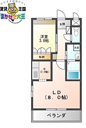 ロココレディー小島 1階/-
