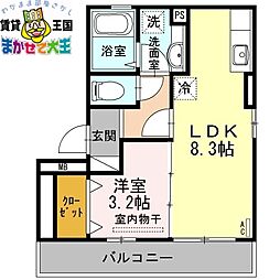 カーサモンターナ 2階