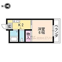 京都府京都市中京区西ノ京南両町（賃貸マンション1K・4階・19.44㎡） その2