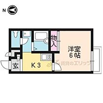 レオパレス七本松 104 ｜ 京都府京都市上京区七本松通仁和寺下る二番町（賃貸アパート1K・1階・20.28㎡） その2