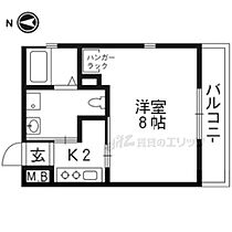 京都府京都市中京区西ノ京西中合町（賃貸マンション1K・3階・22.28㎡） その2