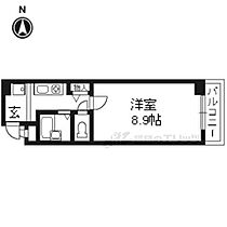 SAWARABIハイッテン 401 ｜ 京都府京都市下京区東洞院通松原下る大江町（賃貸マンション1K・4階・26.50㎡） その2