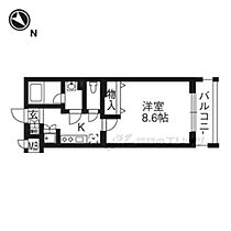 京都府京都市東山区毘沙門町（賃貸マンション1K・4階・27.39㎡） その2