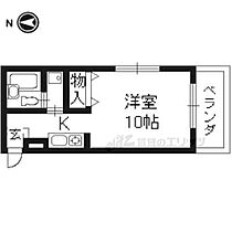 メゾン大将軍 101 ｜ 京都府京都市北区大将軍西町（賃貸マンション1K・1階・26.00㎡） その2