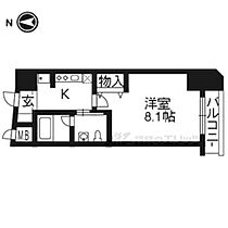 クリスタルグランツ京都高辻  ｜ 京都府京都市下京区吉文字町（岩上通松原上る、岩上通高辻下る（賃貸マンション1K・11階・26.92㎡） その2