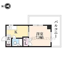 京都府京都市左京区聖護院山王町（賃貸マンション1K・3階・26.64㎡） その2