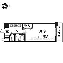 京都府京都市下京区東洞院通七条下がる2丁目東塩小路町（賃貸マンション1K・4階・21.52㎡） その2