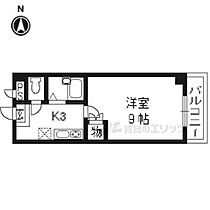 メゾンセザンヌ 2-B ｜ 京都府京都市南区西九条大国町（賃貸マンション1K・2階・24.00㎡） その1